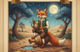 حکایت روباه و آفتابه